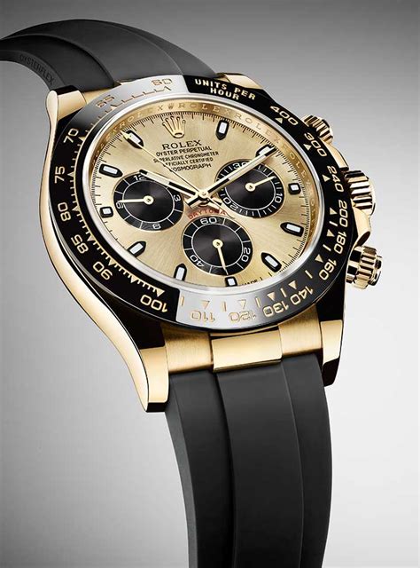 rolex oyster cosmograph daytona with white rubber band